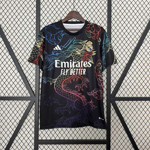 Real Madrid Black Dragon Jersey