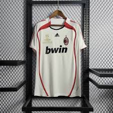 AC Milan Final Match 2006/2007 Retro White Kit