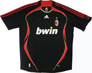 AC Milan 2006/2007 Retro Black Kit